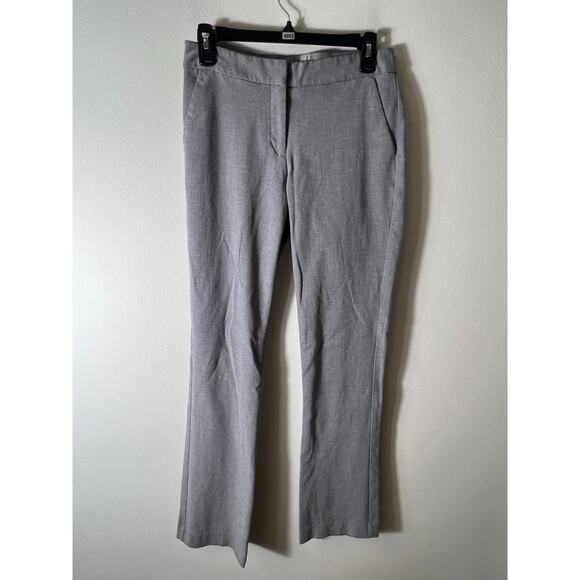 Express Columnist Barely Boot Midrise Gray Pant size 4R - Picture 1 of 3